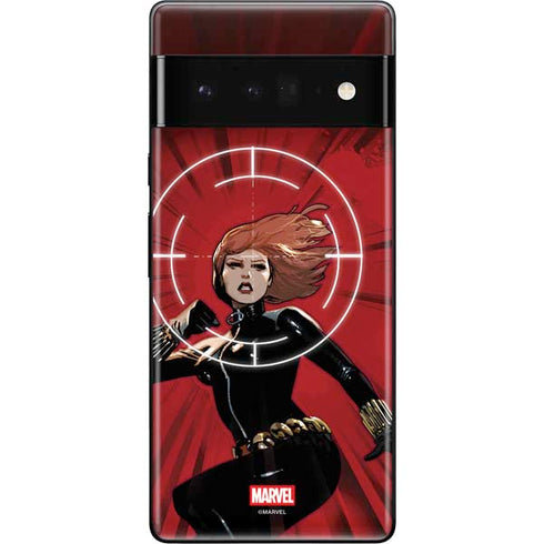 Marvel Black Widow Widowmaker Google Pixel 6 Pro Skin